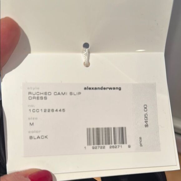 Alexander Wang ruched Cami dress NWT - Picture 6 of 7